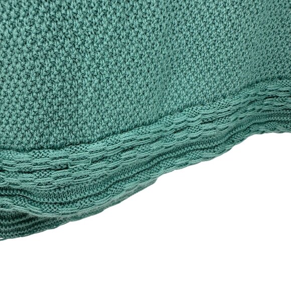 Christopher & Banks Womens Mint Green Open Front Cardigan Sweater Medium - Picture 4 of 7